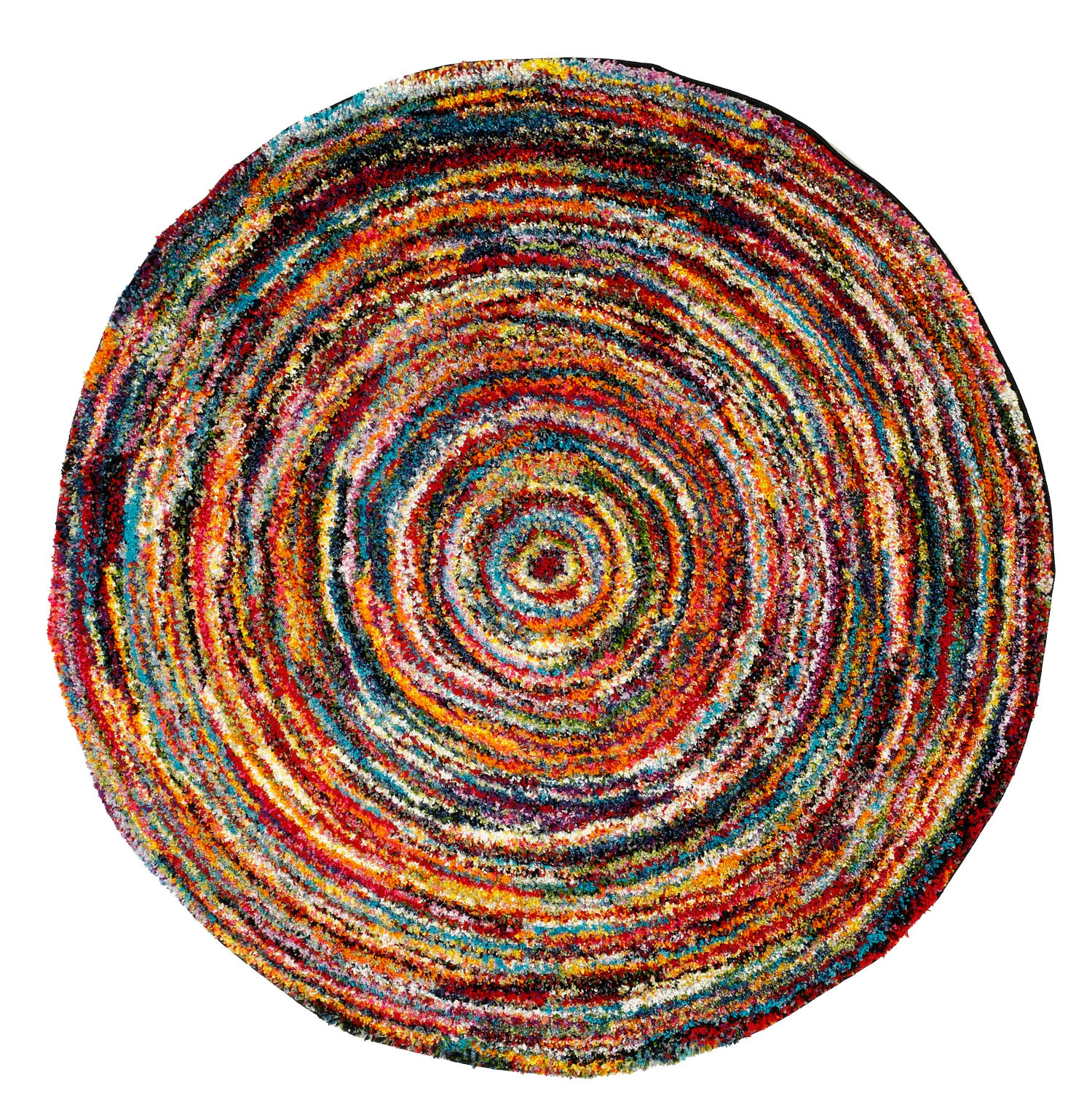 Teppiche, Sixteen Kollektion, round, multicolor, rund » Haller Teppichwelt
