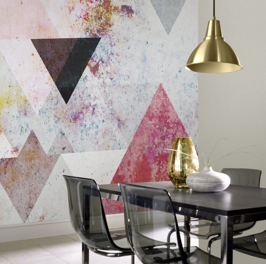 Tapeten, Rasch Kollektion, MAREIKE BÖHMER, Dreiecke Struktur